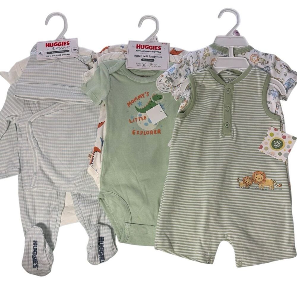 HUGGIES and LITTLE ME 9 Months Boys - 3 Play Sets